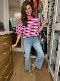Mica On My Way Mid Rise Ankle Jeans