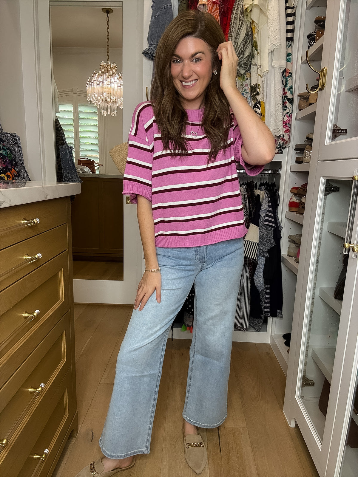 Mica On My Way Mid Rise Ankle Jeans