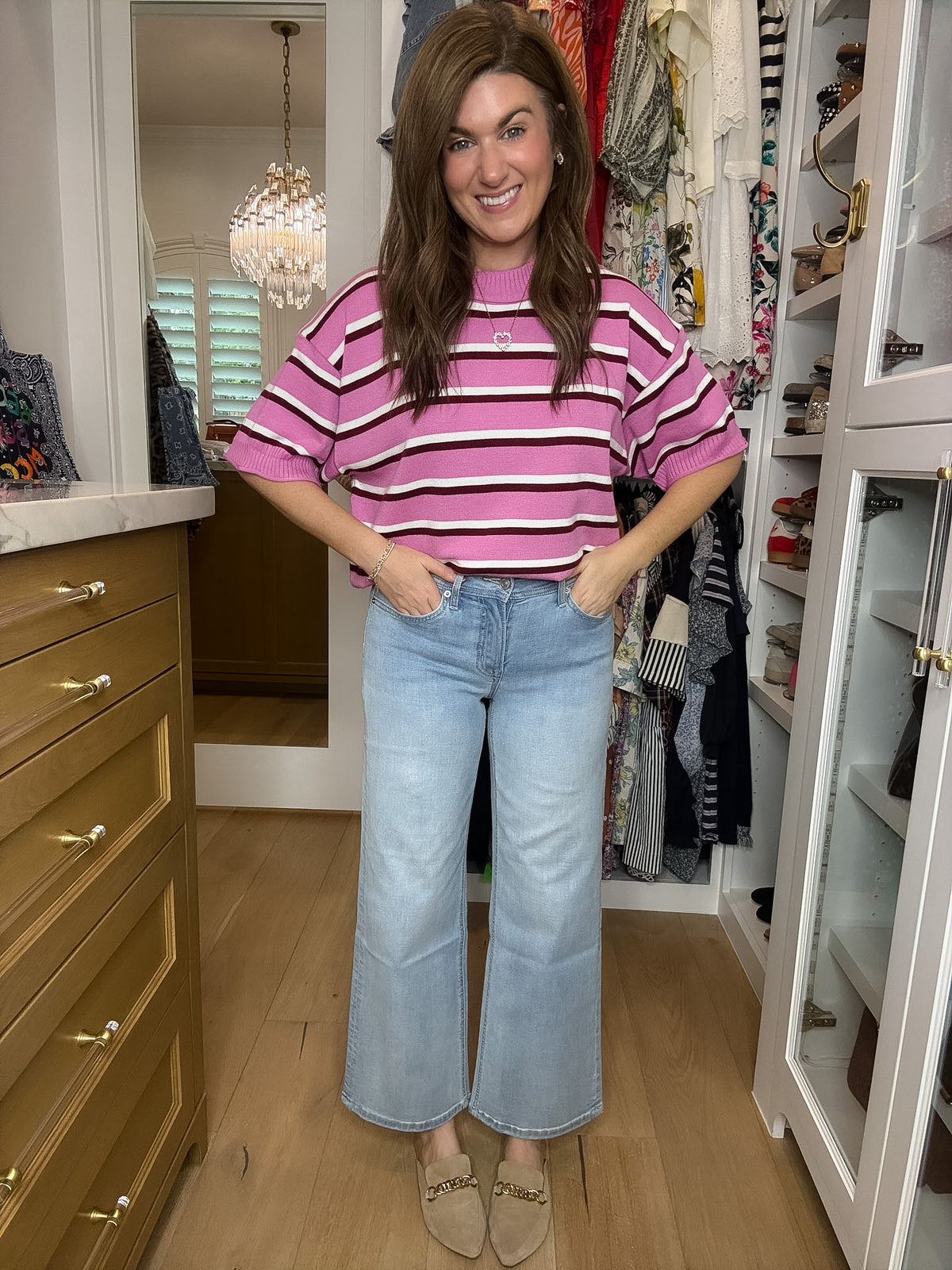 Mica On My Way Mid Rise Ankle Jeans