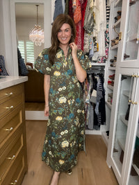 Charleston Garden Midi Dress