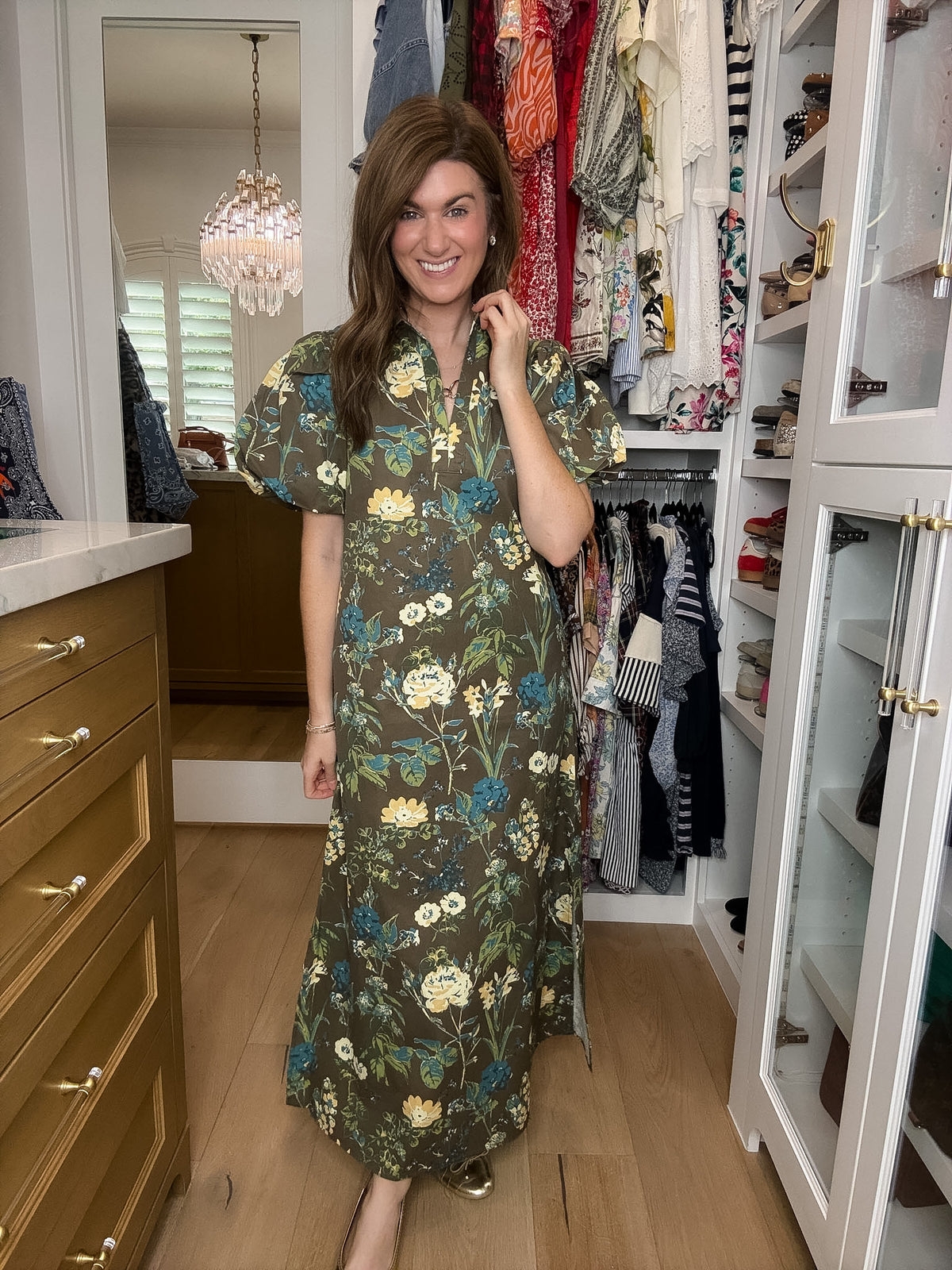 Charleston Garden Midi Dress