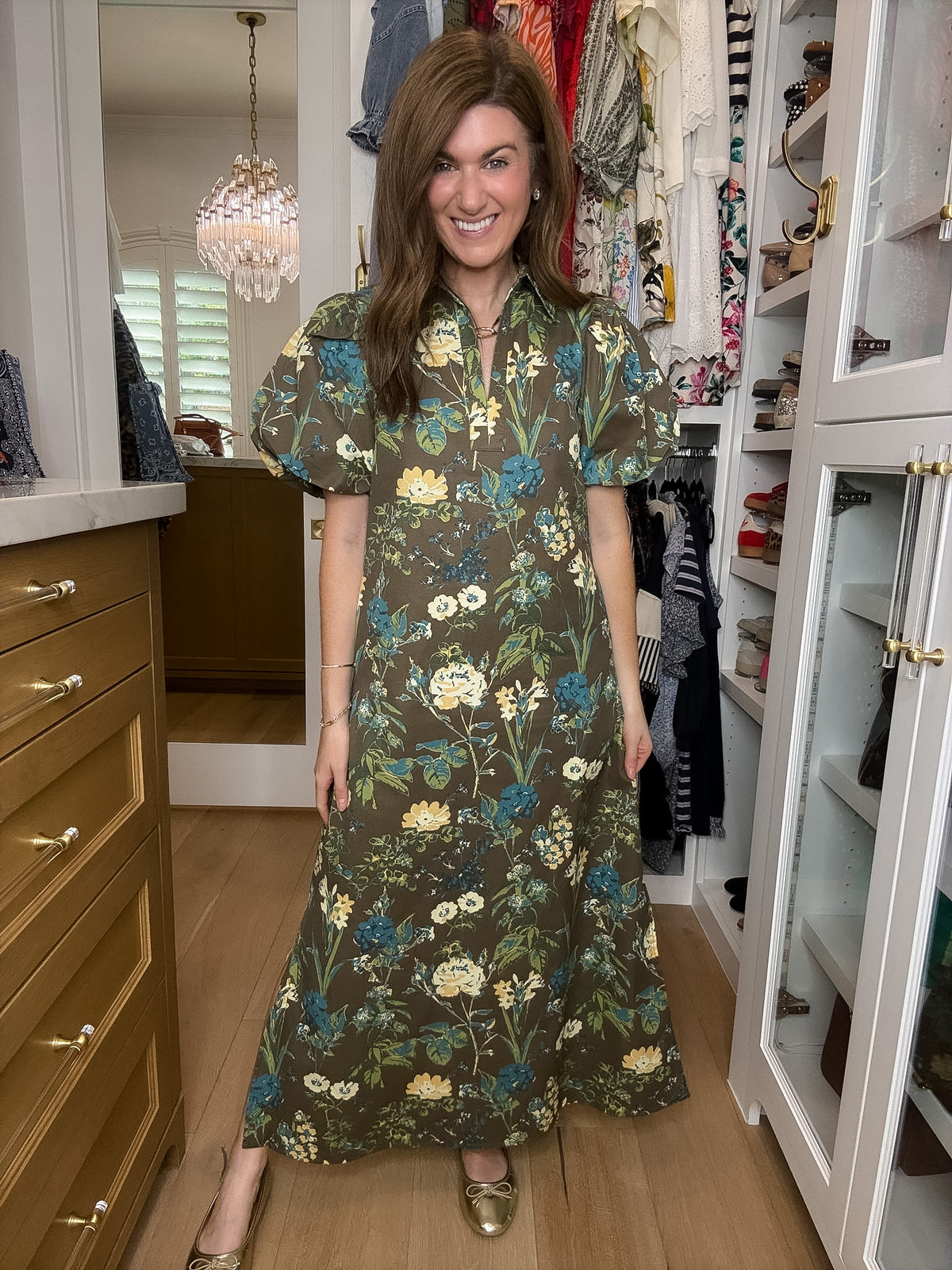 Charleston Garden Midi Dress