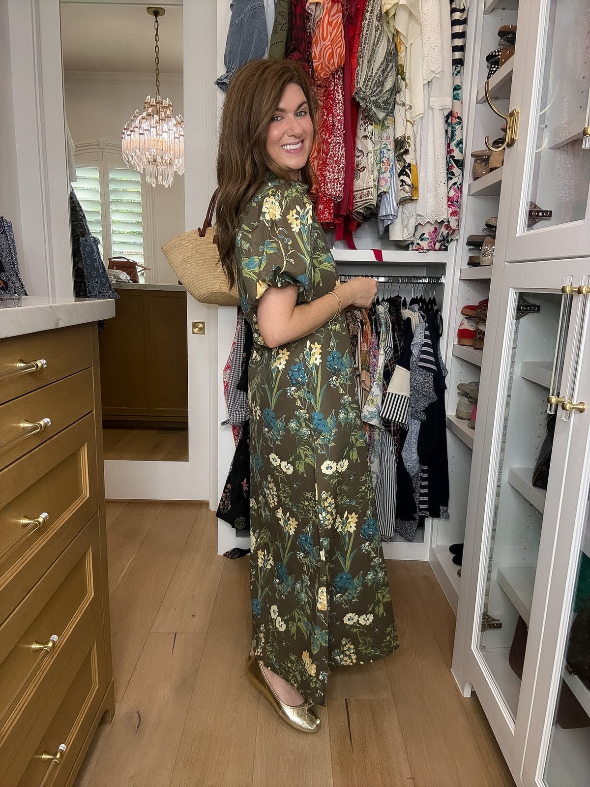 Charleston Garden Midi Dress