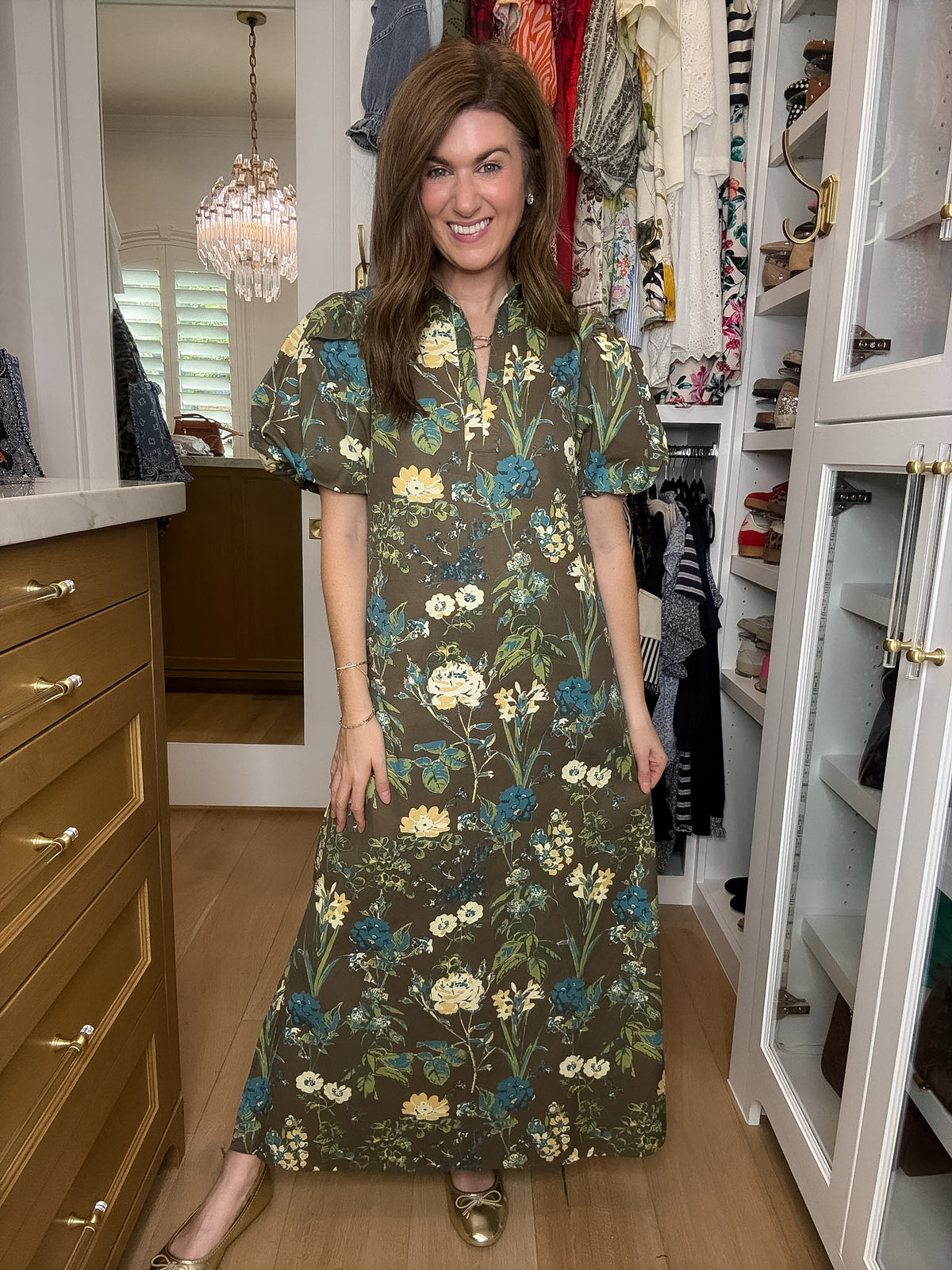 Charleston Garden Midi Dress