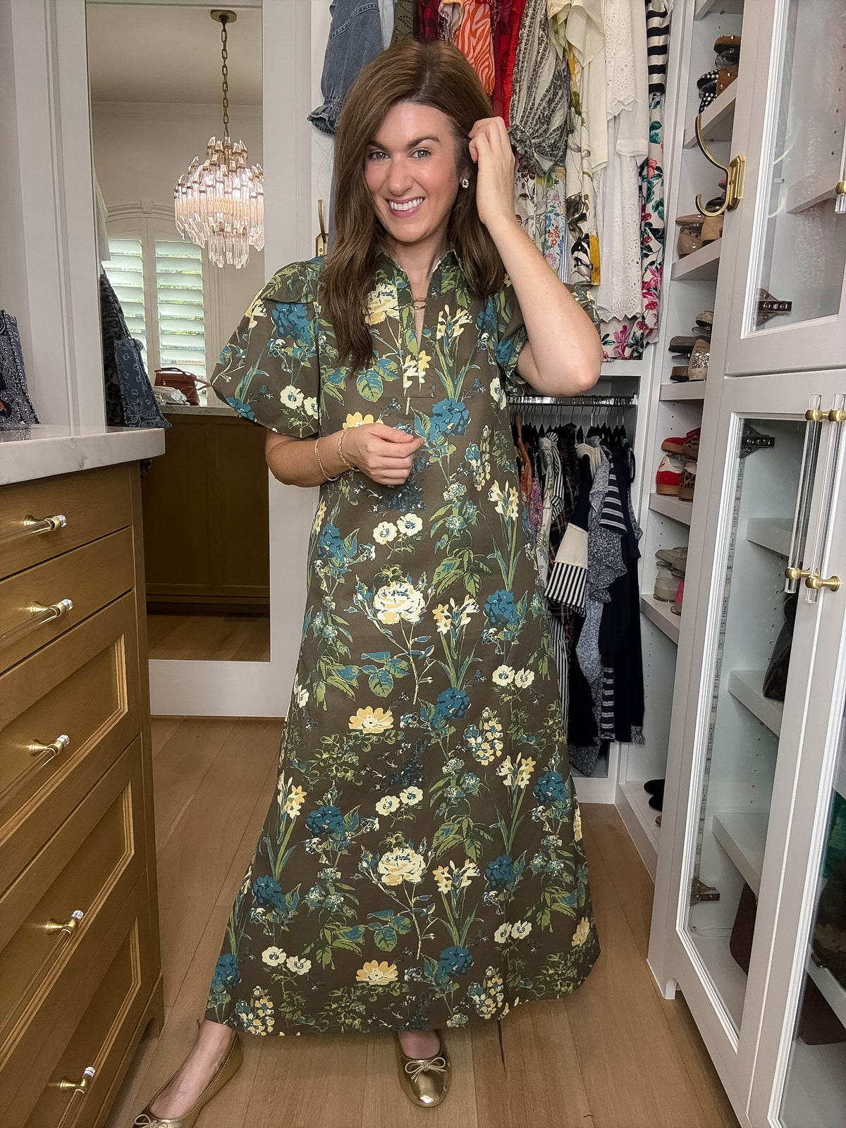 Charleston Garden Midi Dress