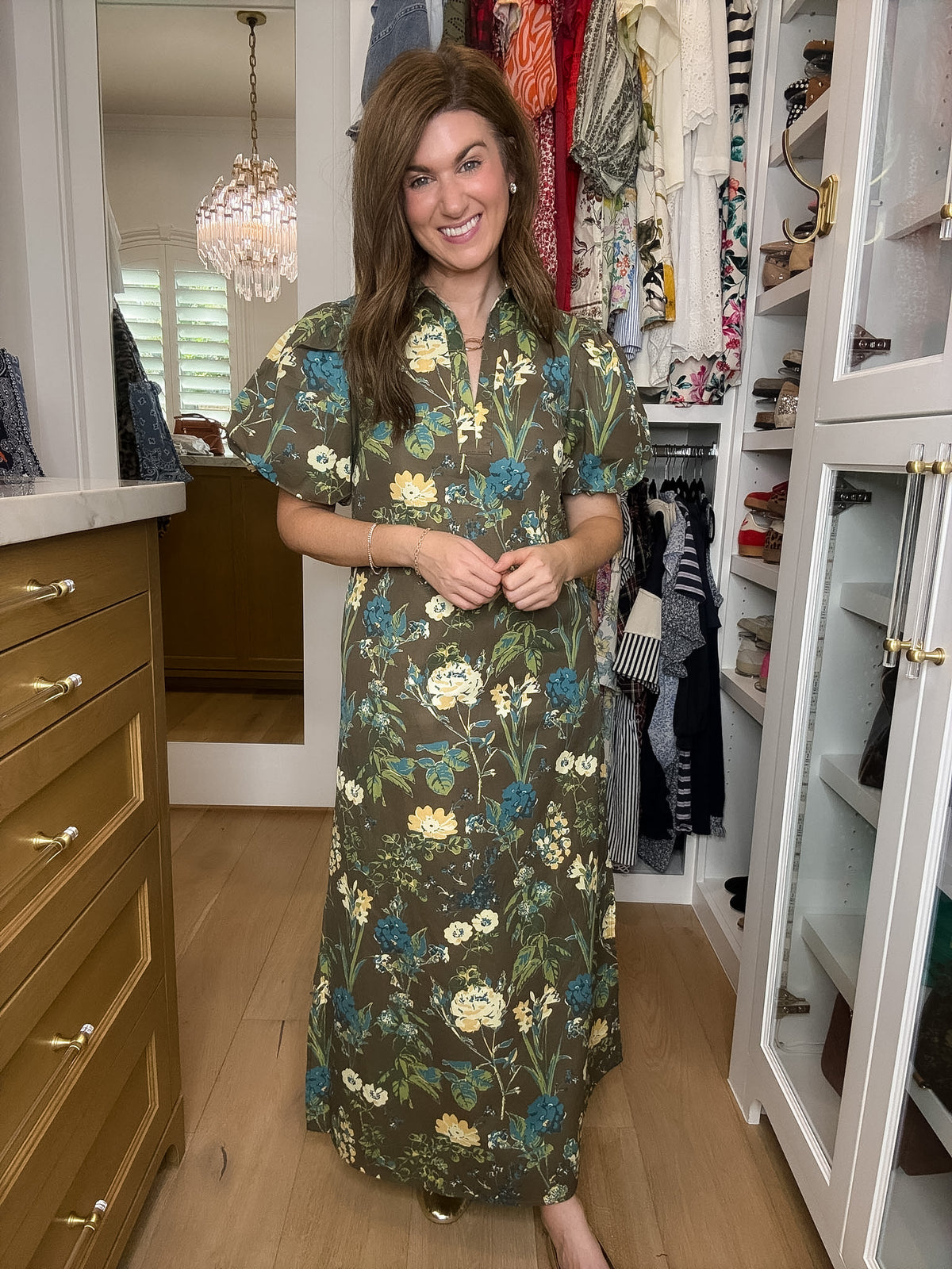 Charleston Garden Midi Dress