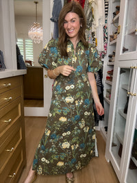 Charleston Garden Midi Dress