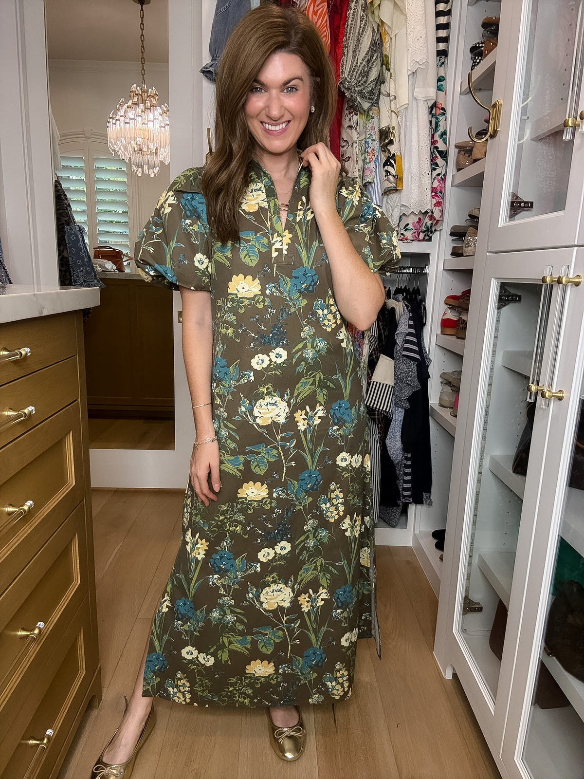 Charleston Garden Midi Dress