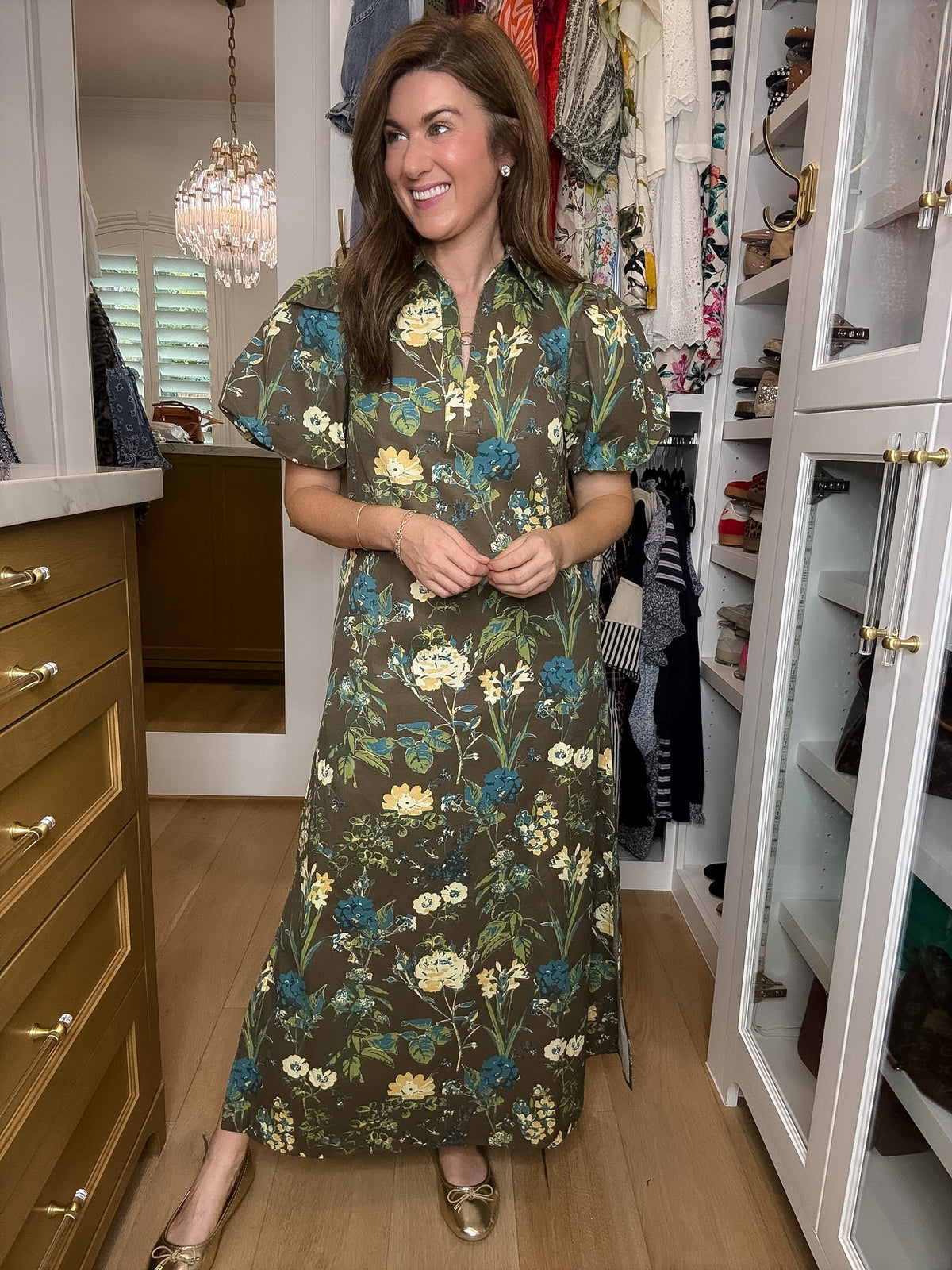 Charleston Garden Midi Dress