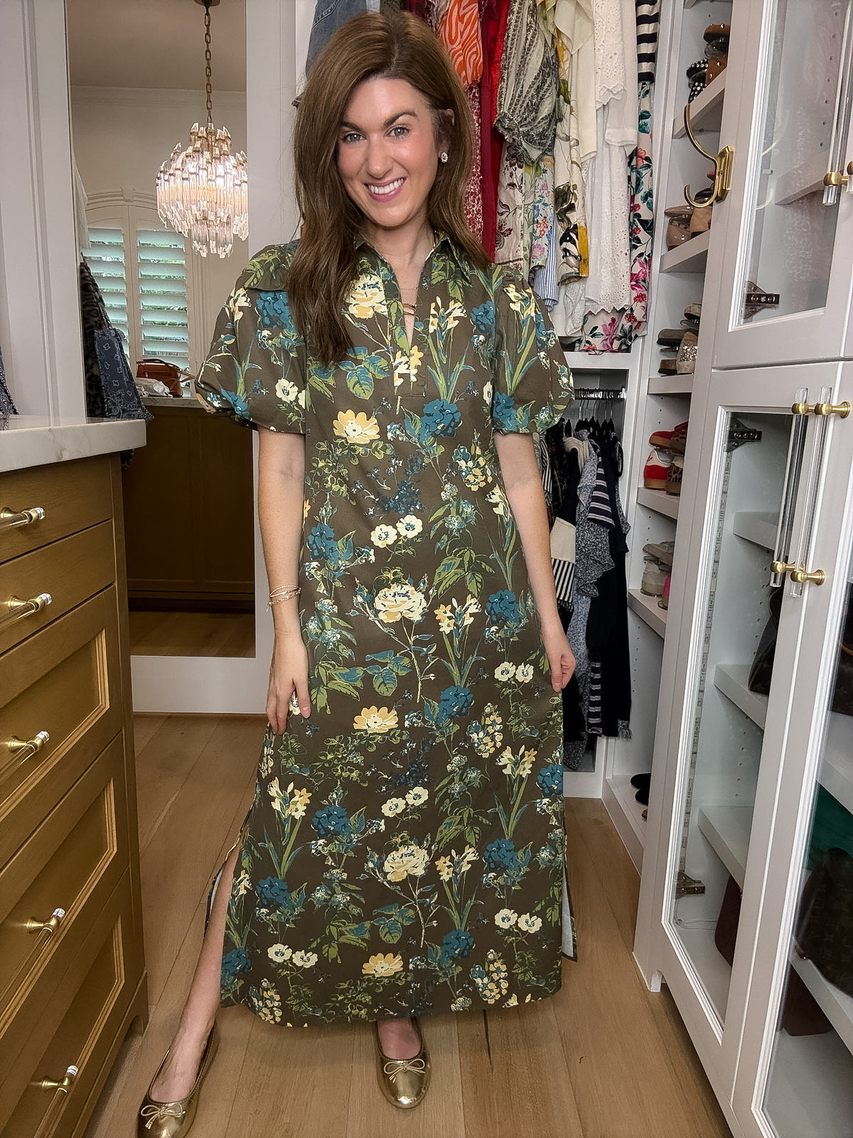 Charleston Garden Midi Dress