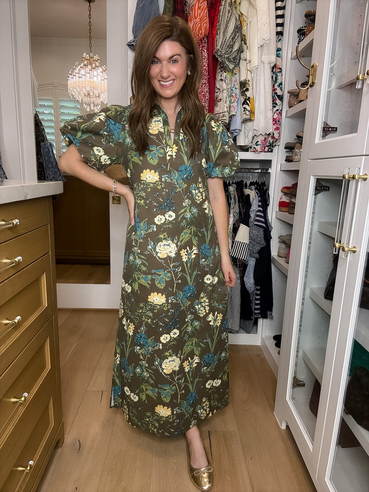 Charleston Garden Midi Dress