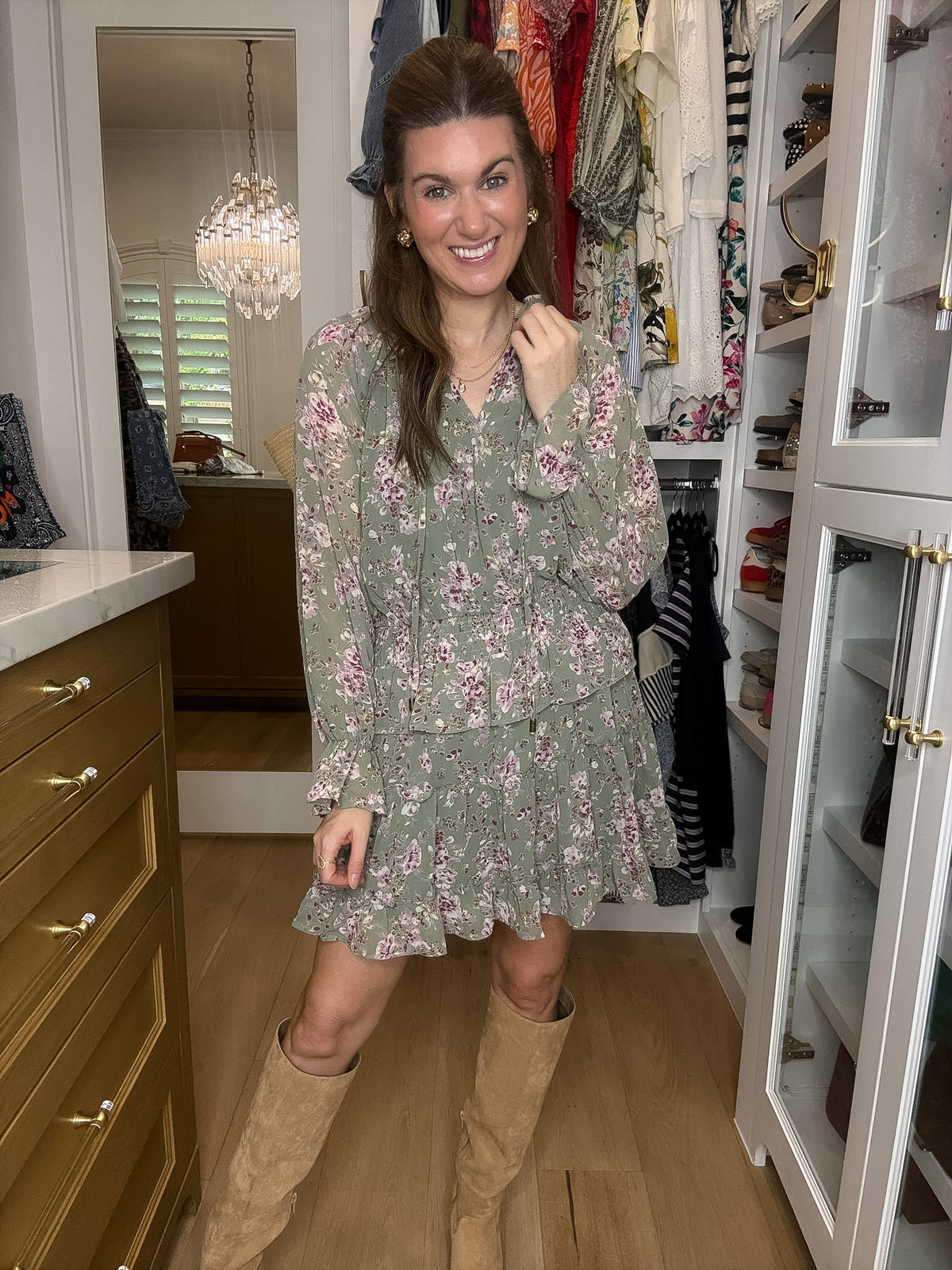 Ever So Lovely Floral Dress