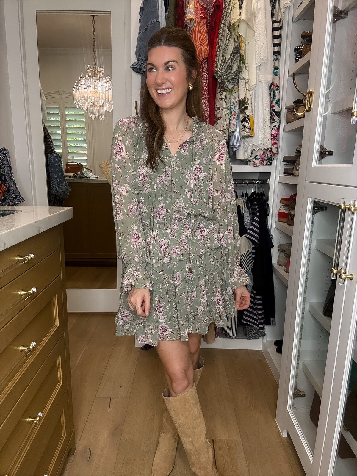 Ever So Lovely Floral Dress