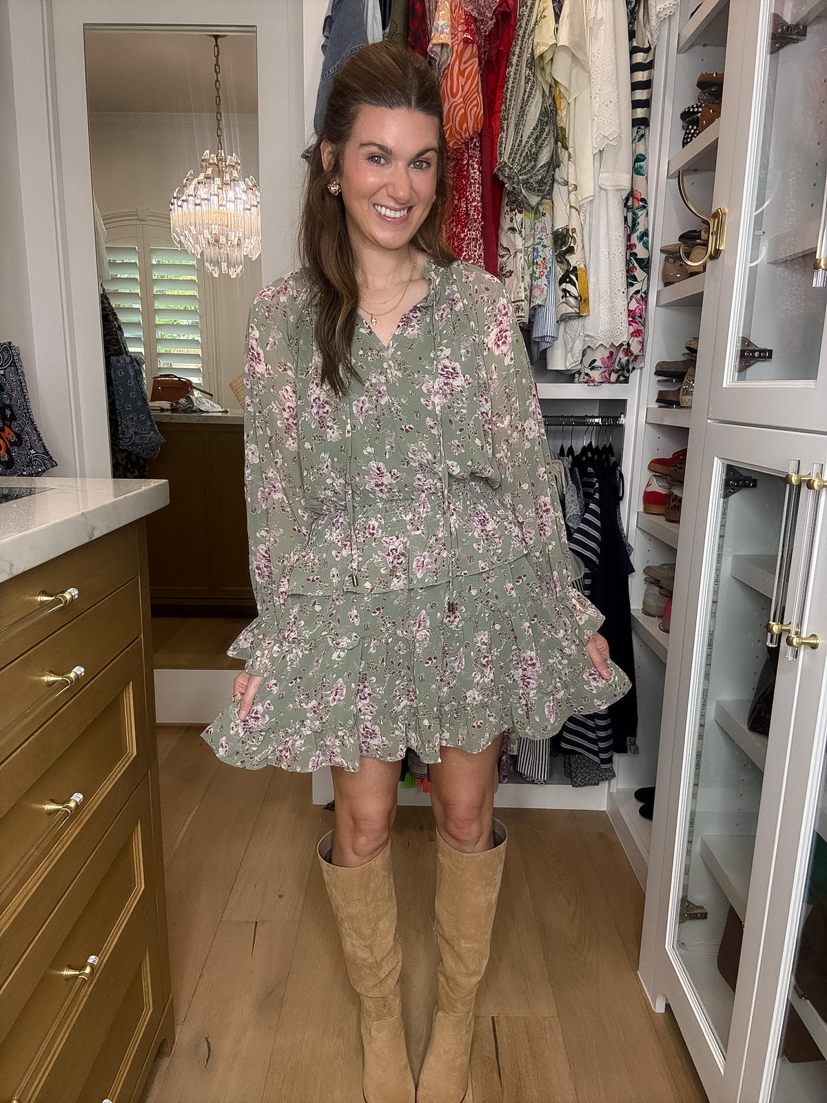 Ever So Lovely Floral Dress