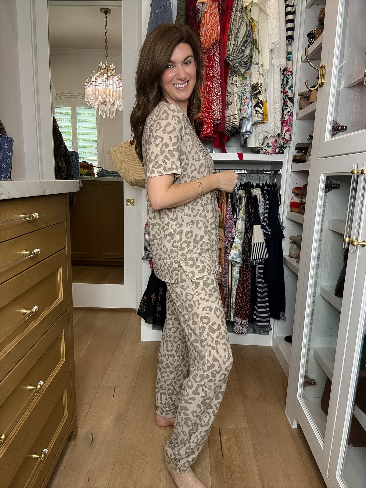 DOORBUSTER! The Cozy Company Leopard Set *Final Sale*