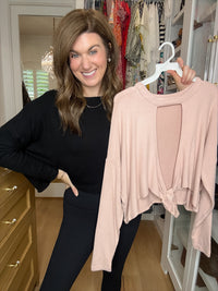 DOORBUSTER! The Cool Down Open Back Top - Multiple Colors *Final Sale*