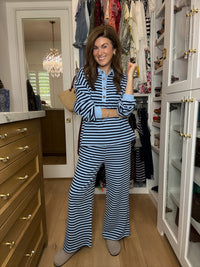 The Well Spent Weekend Striped Set