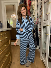 The Well Spent Weekend Striped Set
