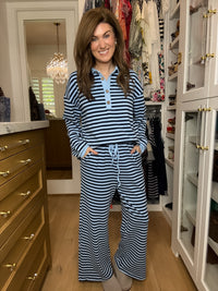 The Well Spent Weekend Striped Set