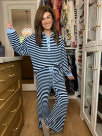 The Well Spent Weekend Striped Set