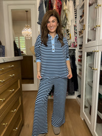 The Well Spent Weekend Striped Set