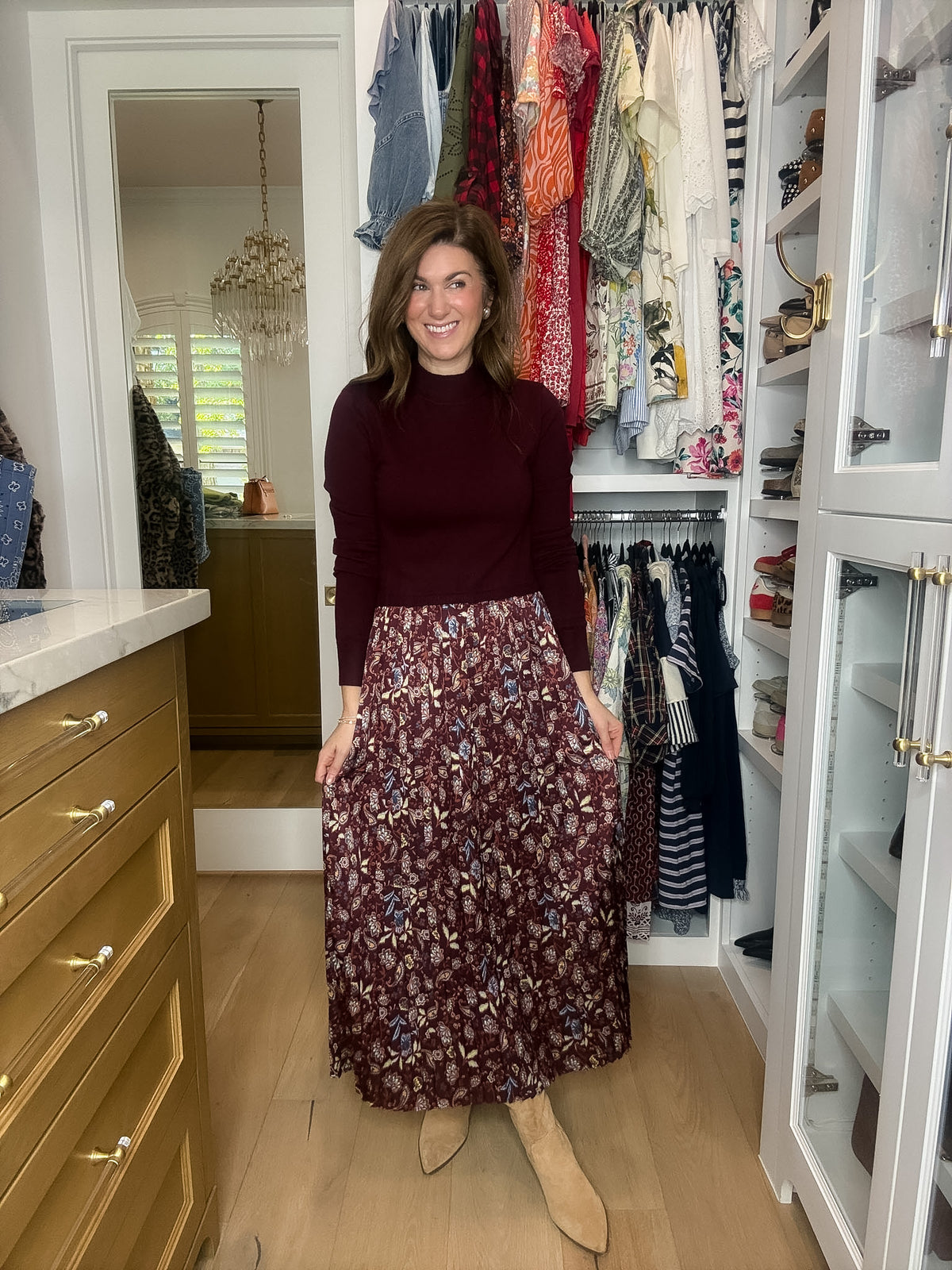 Beautifully Blended Maxi Dress