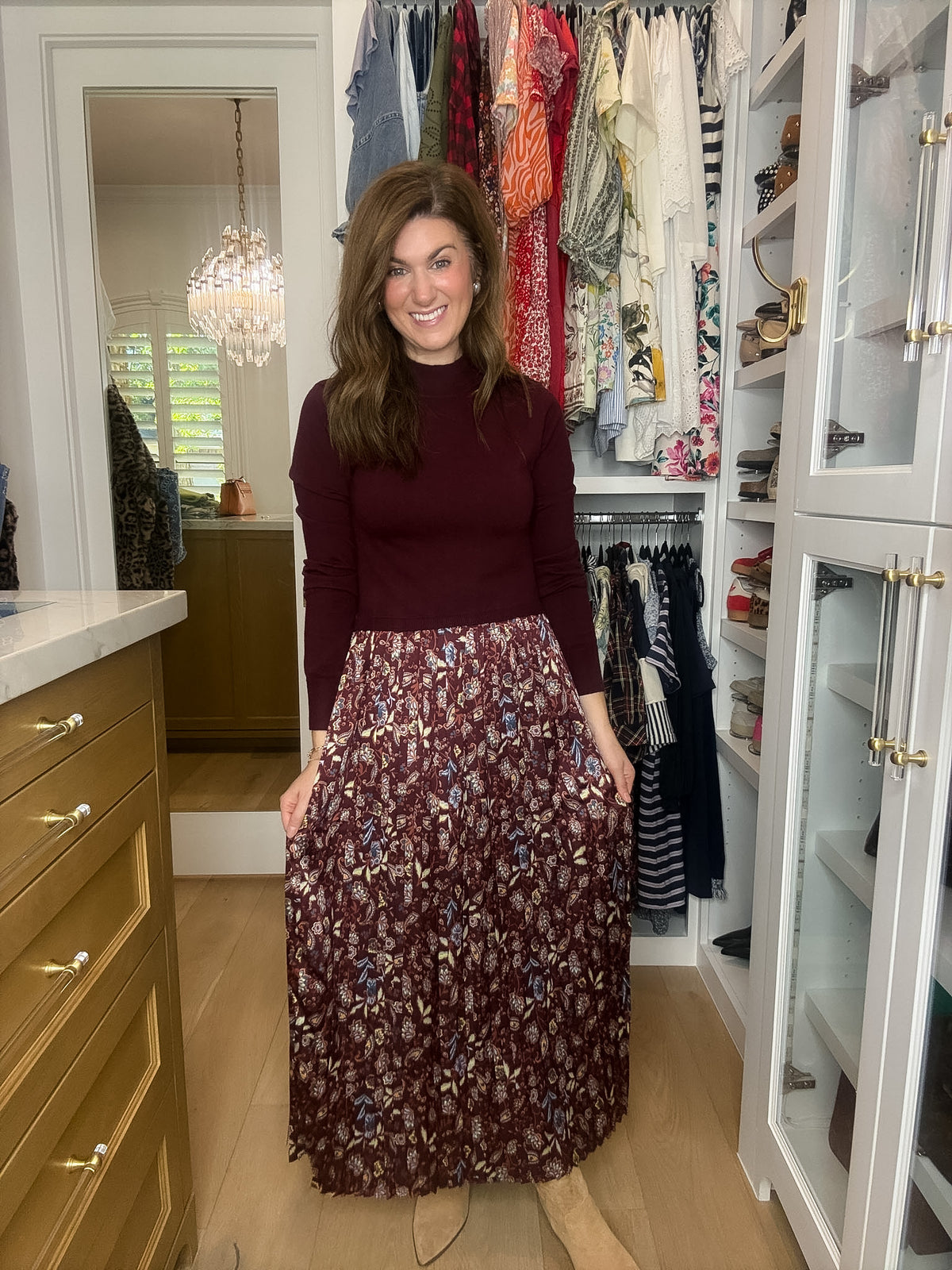 Beautifully Blended Maxi Dress
