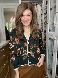 The Heirloom Floral Cardigan