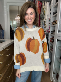 The Pumpkin Patch Knit Sweater