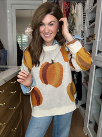 The Pumpkin Patch Knit Sweater