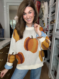 The Pumpkin Patch Knit Sweater
