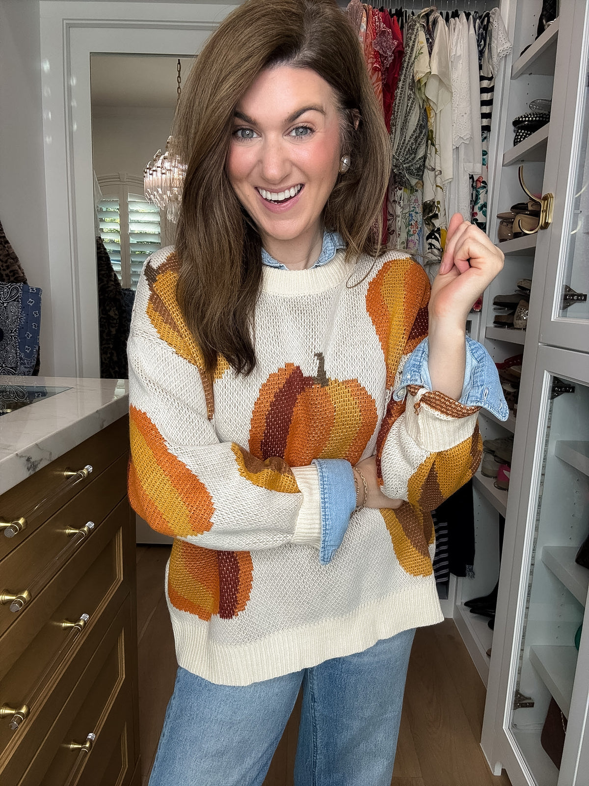 The Pumpkin Patch Knit Sweater