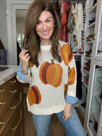 The Pumpkin Patch Knit Sweater