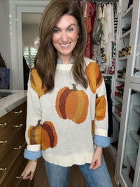 The Pumpkin Patch Knit Sweater