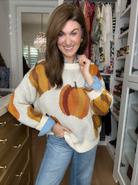 The Pumpkin Patch Knit Sweater