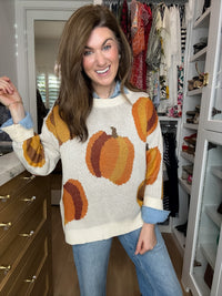 The Pumpkin Patch Knit Sweater