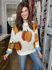 The Pumpkin Patch Knit Sweater