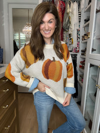 The Pumpkin Patch Knit Sweater