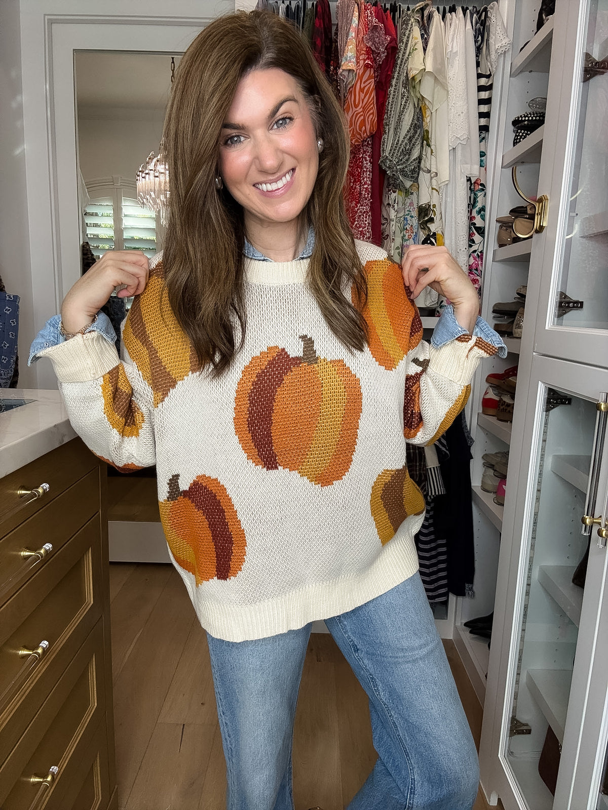 The Pumpkin Patch Knit Sweater
