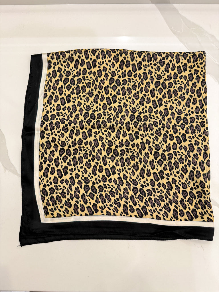 Framed Leopard Bandana *Final Sale*