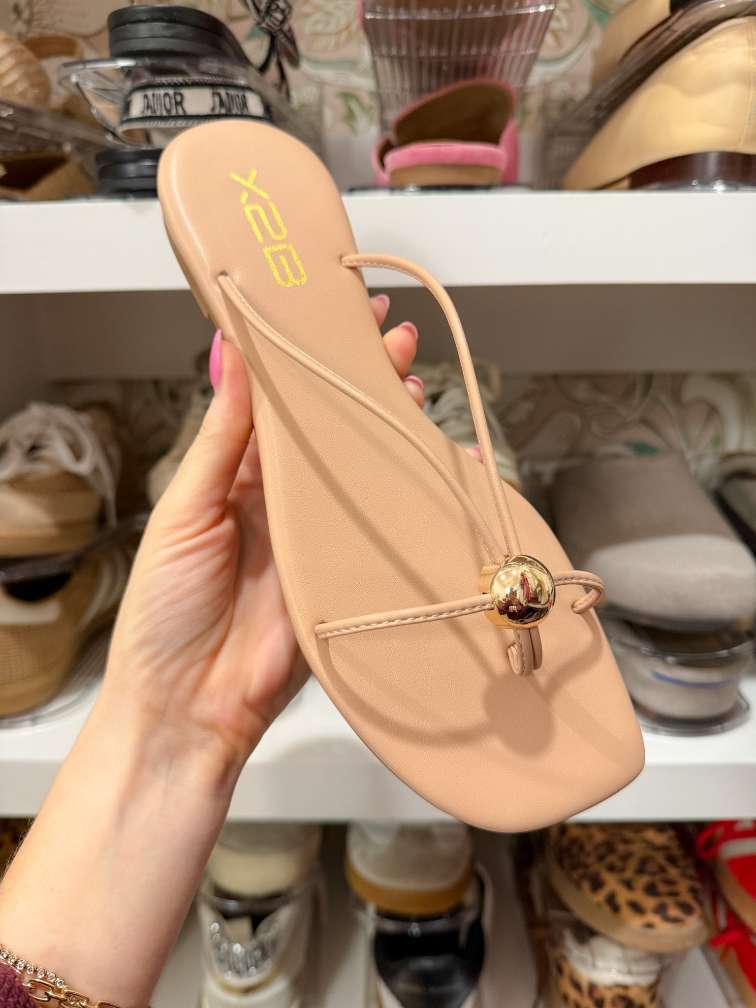 Disa Sandals in Nude