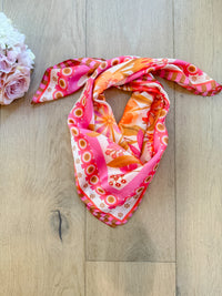 Flower Market Bandana in Pink *Final Sale*