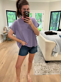 The Better Basic Tee in Light Purple