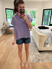 The Better Basic Tee in Light Purple
