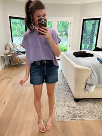 The Better Basic Tee in Light Purple