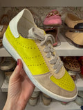 DOORBUSTER! Shu Shop Solange Sneakers in Yellow *Final Sale*