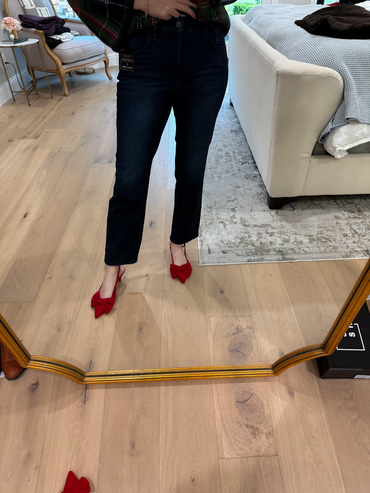 Risen Hadley Tummy Control Mid Rise Jeans