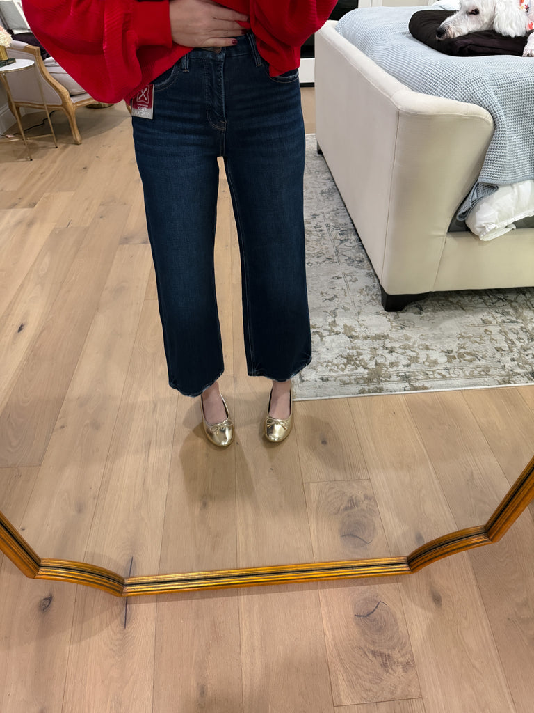 Risen Clean Slate Tummy Control High Rise Cropped Jeans