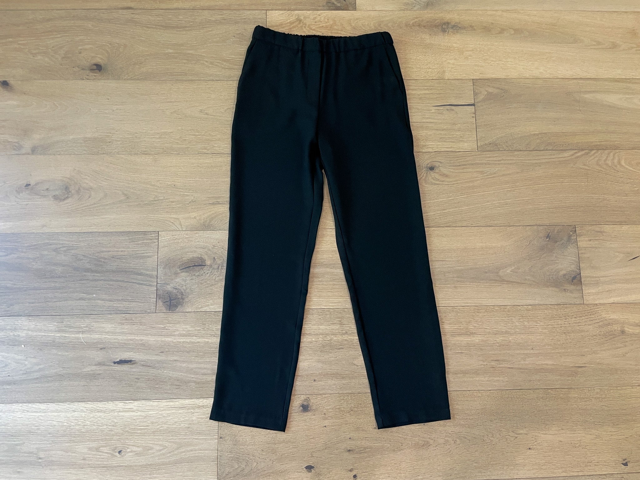Corner Office Ponte Pants in Black