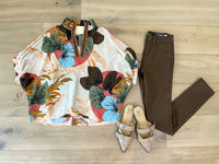 Royalty for Me Hyperstretch Skinny Jeans in Walnut